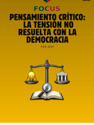 PENSAMIENTO CRÍTICO: LA TENSIÓN NO RESUELTA CON LA DEMOCRACIA
